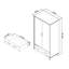 2 Door Wardrobe