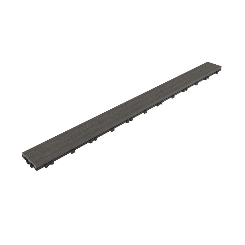 Carreau de terrasse simple à lattes en composite argent 36 po x 3 po UltraShield Naturale, Gris argenté argentin