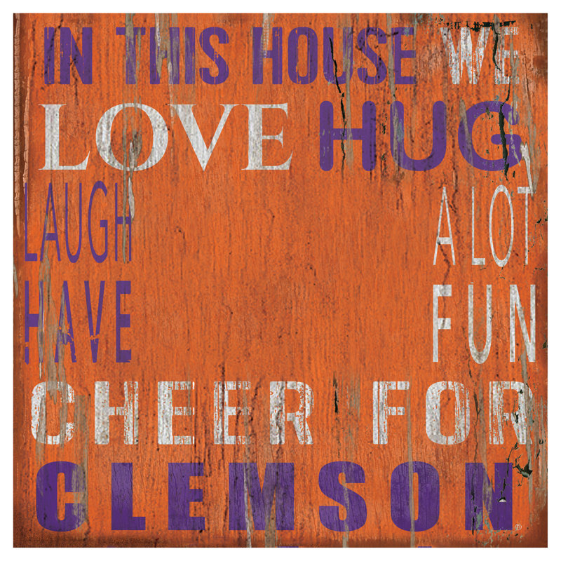 Wall Decor, Clemson University