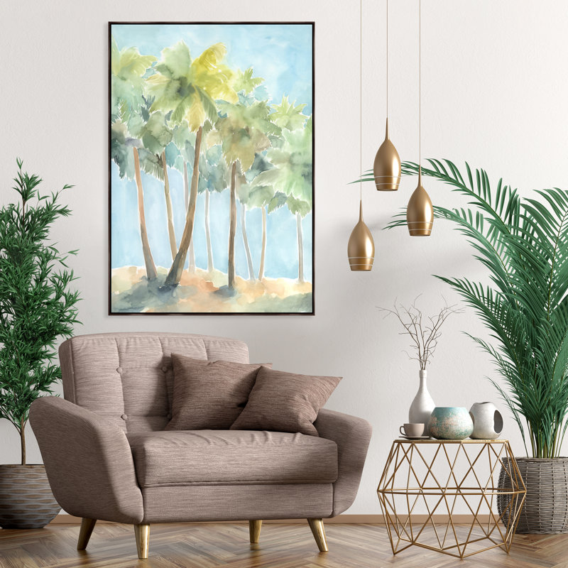 Under A Sunshine II Print by Janice Sadler, 59.5" H x 41.5" W x 1.5" D, Image Gel Brush
