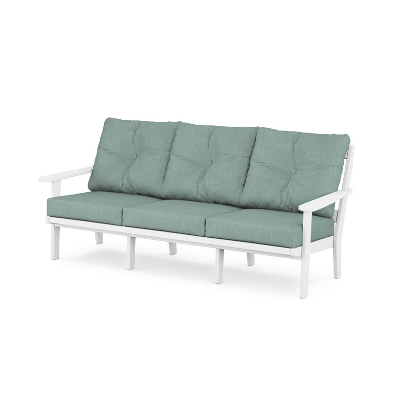 Lakeside Mission Deep Seating Sofa, Grey Revolution®, Black