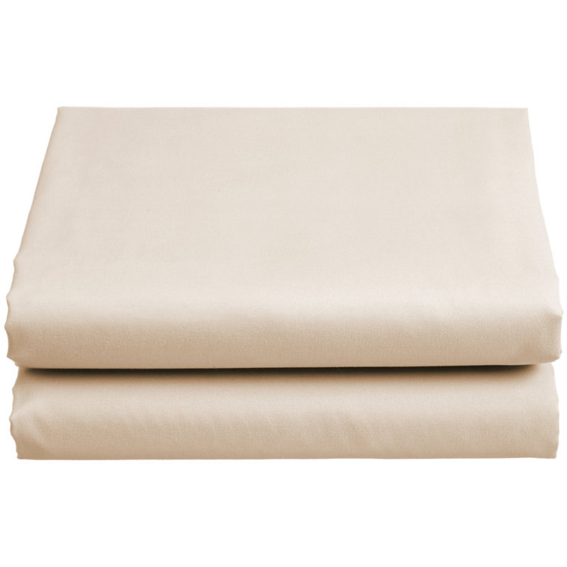 Drap-housse en microfibre Swift Home, Crème