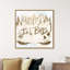 Namastay in Bed - art textuel sur toile-69785412-69785417