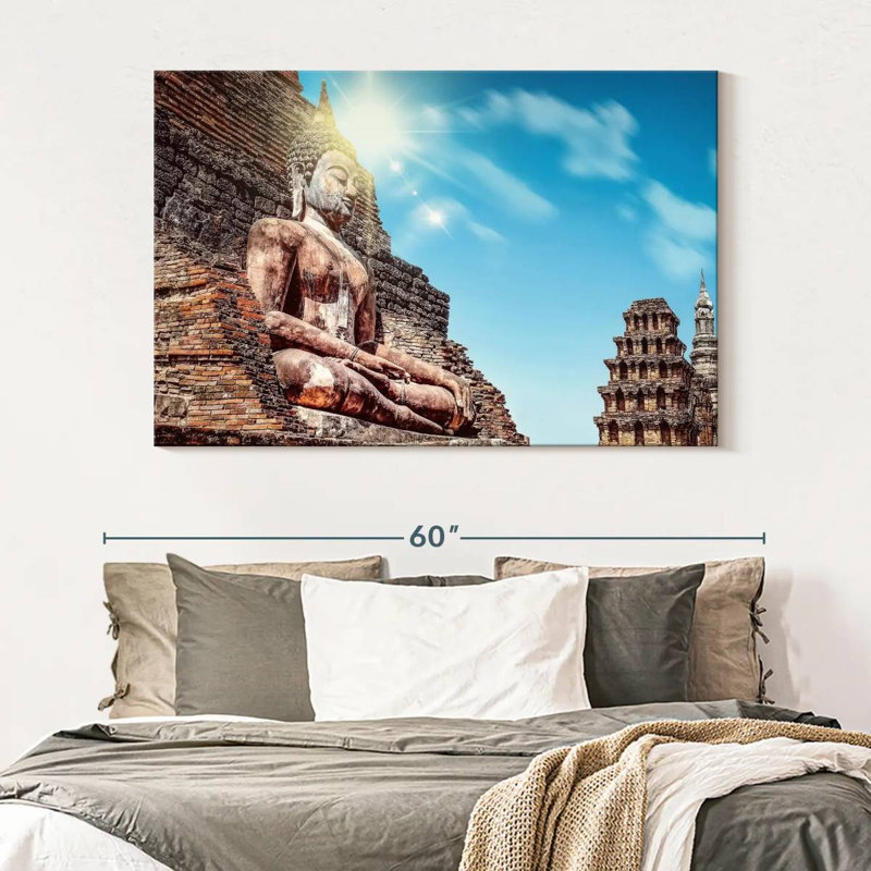 Adella Magnificent Buddha, 34" H x 51" W