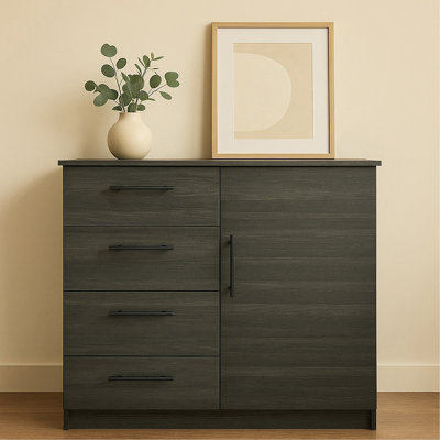 Commode pour homme en gris