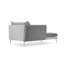 Adoraim Velvet Chaise Lounge-619107665-619107662-619107660