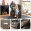 Fauteuil inclinable électrique en cuir Zisel l 37,6 po avec massage et chaleur-1668075393
