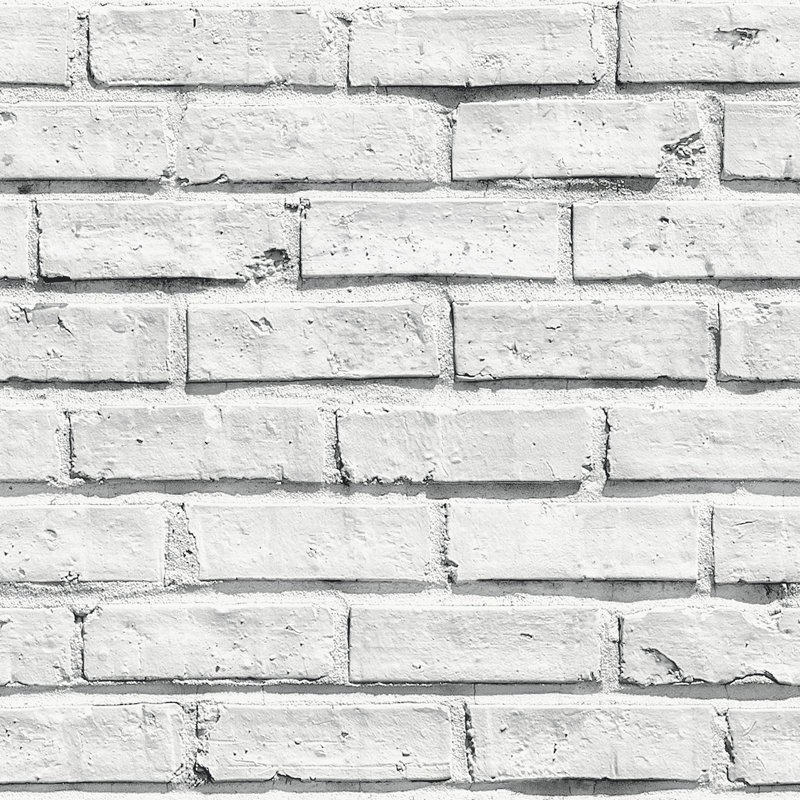 Papier peint Abner, Blanc