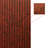 2PC 94.5" L x 24" W Acoustic Soundproof Wood Wall Paneling for Walls and Ceilings-119686723