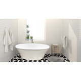 Danielle 65.5'' L Freestanding Soaking Bathtub