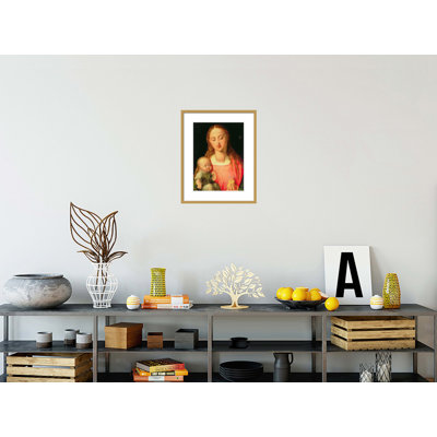 «Madonna and Child» par Albrecht Dürer, impression giclée encadrée