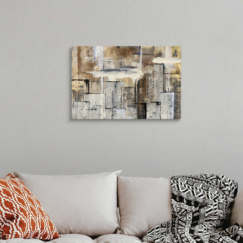 «City Workings II» par Tyson Estes, impression sur toile, Toile tendue, H 20 po x l 30 po x P 1,25 po