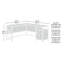 Bureau de direction en L Hovey-785839652