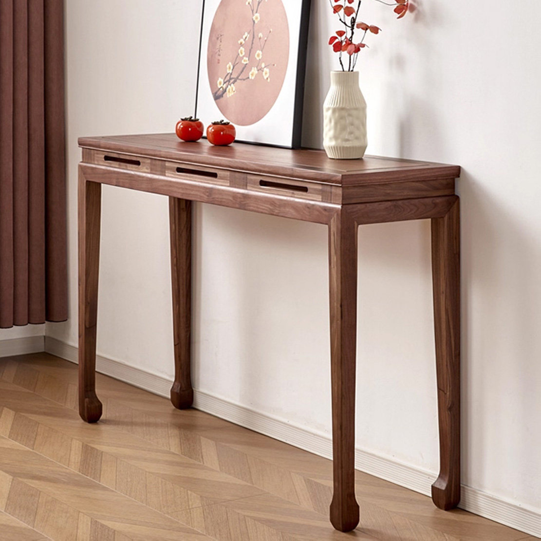 Corrigan Studio® New Chinese-style natural console table | Wayfair