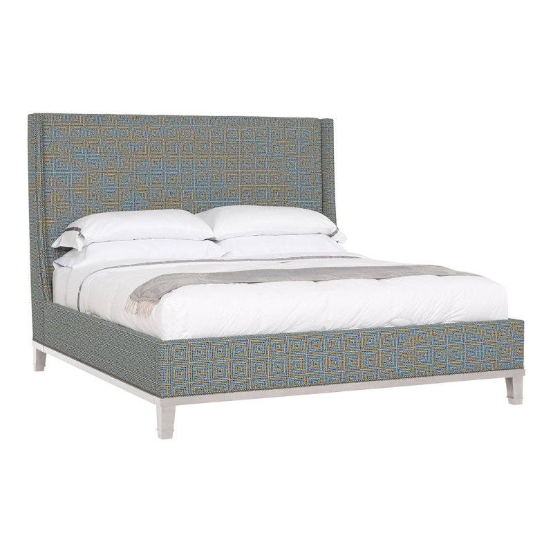 Michael Weiss Cleo Queen Upholstered Bed, Ian Lagoon, California King, Navajo