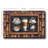 Stunning Decorative Canvas Painting, 17.7 x 27.6 inches | 100% Canvas (0.1 in Thick) & 100% Pine Wood Frame (0.9 in Thick) | Elegant Brown, Camel, White & Black Colors | Perfect for Home Decor & Art Lovers