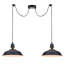 Niamh 2 - Light Black Cluster Pendant