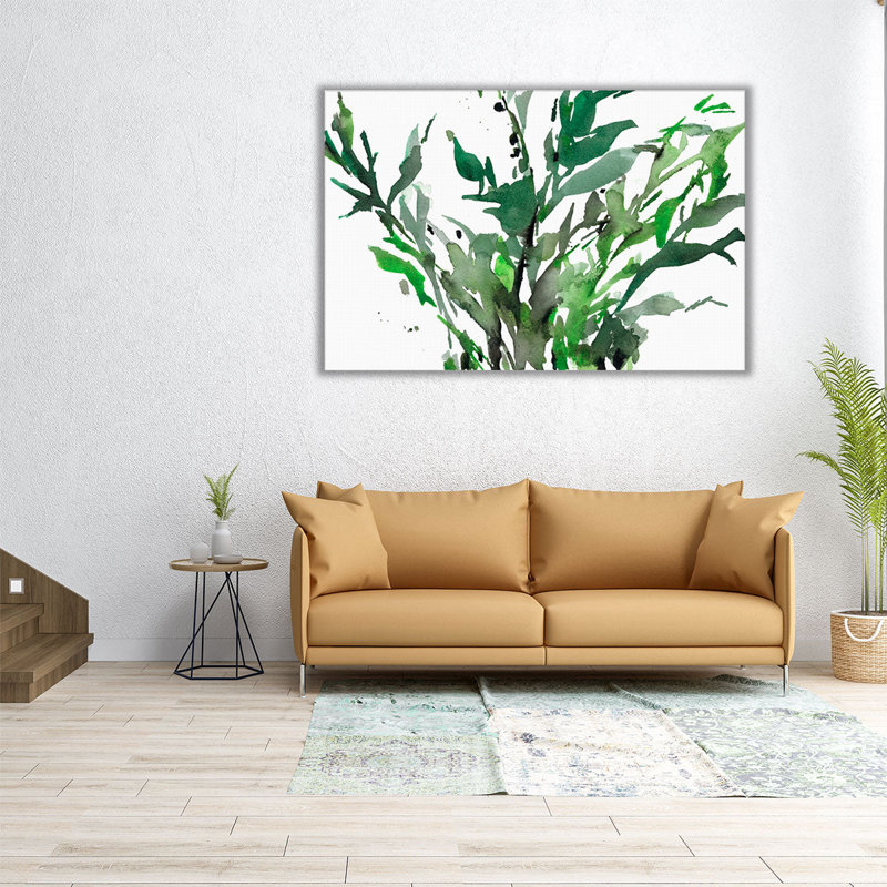 Just the Leaves II - reproduction d'art sur toile, H 40 po x l 60 po