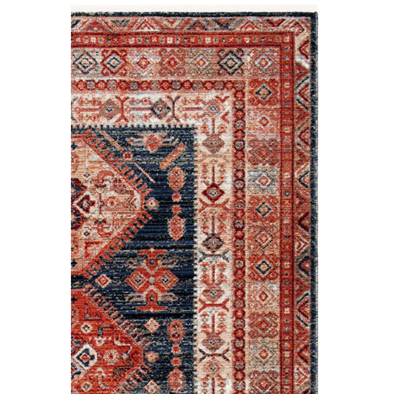 Kidder 300 Performance Oriental Rug, Square 6'7"