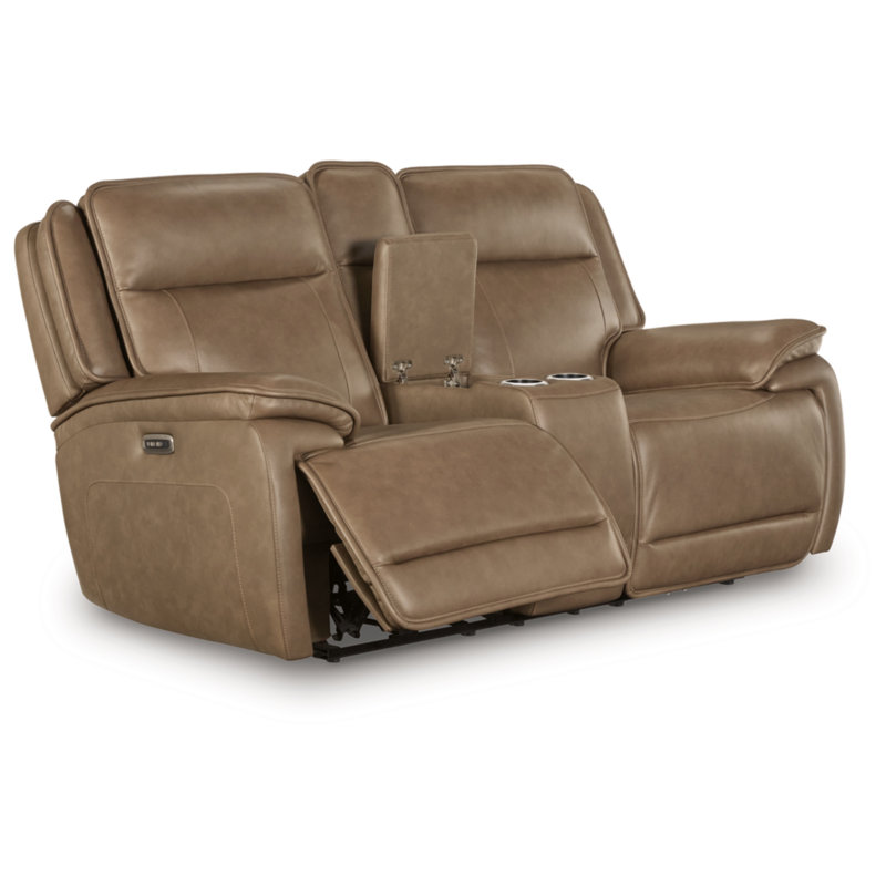 Causeuse inclinable électrique avec console Rondelay
