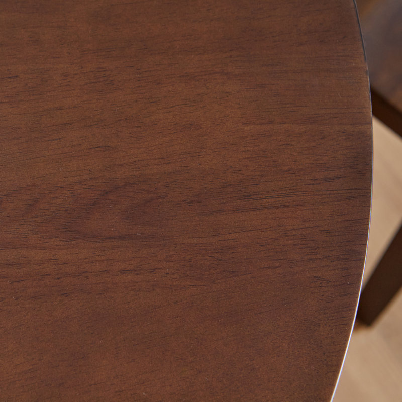 Rowley Solid Wood Modern Dining Table Set, Walnut