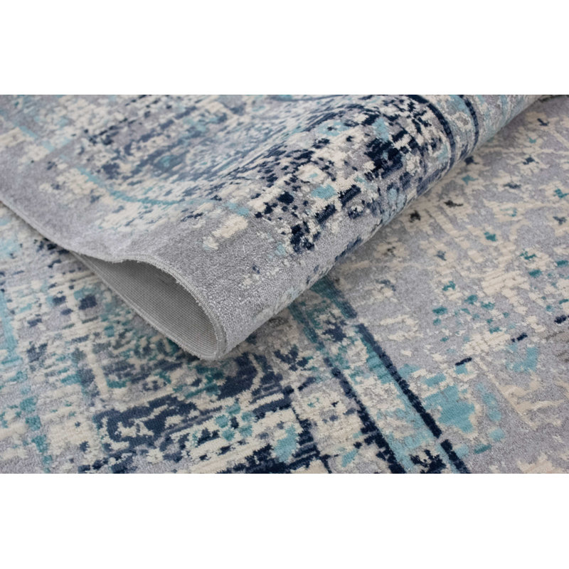 Ziebarth Floral Indoor Rug, Rectangle 3'11" x 5'9"
