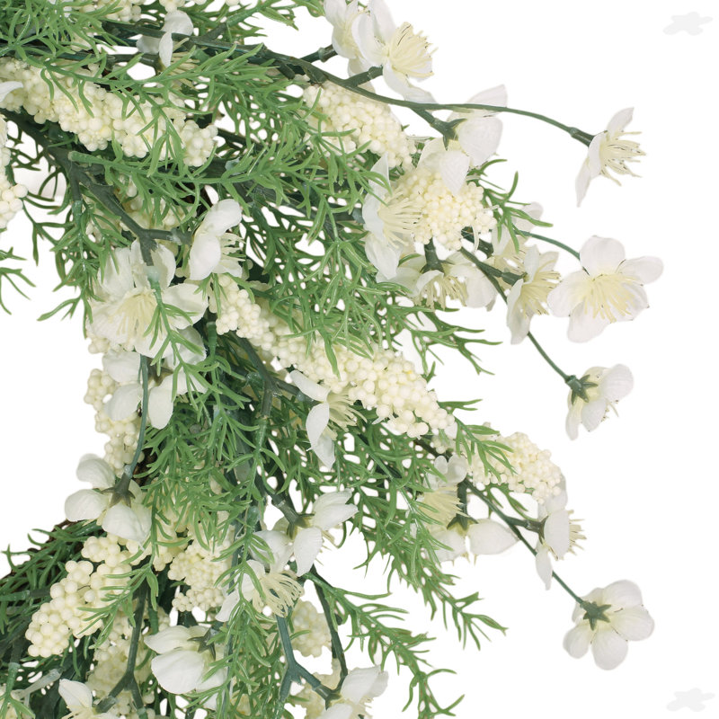 Loveren Faux Rattan 30'' Wreath