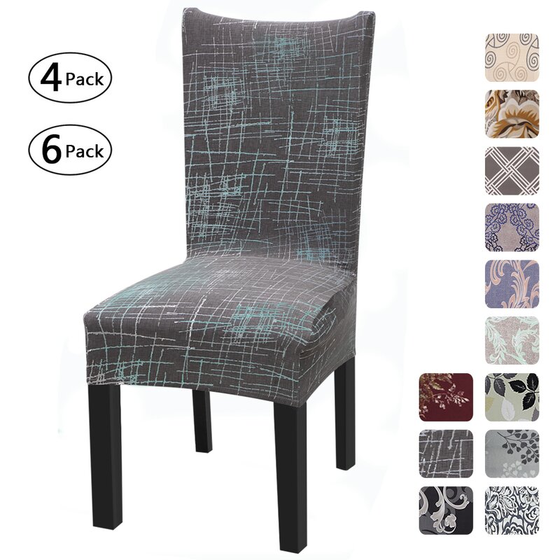 17 Stories Box Cushion Dining Chair Slipcover 