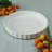BIA Cordon Bleu Round Quiche, 10", 1 Qt., White