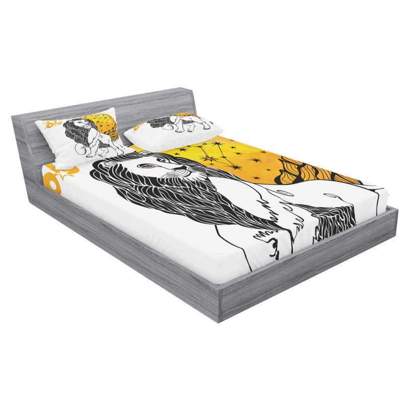 Microfiber Sheet Set, Full Sheet Set with Fitted Sheet