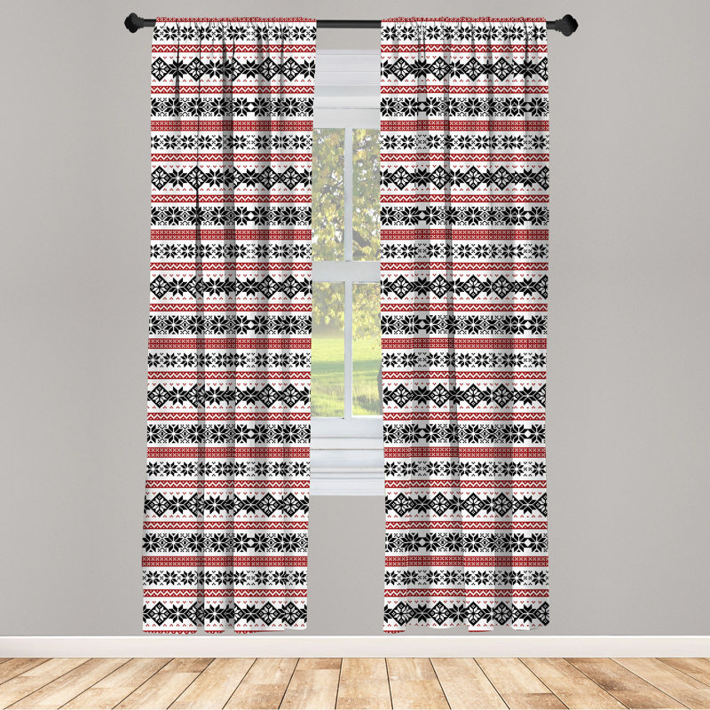 Room Darkening Curtain Pair, 28" x 63"