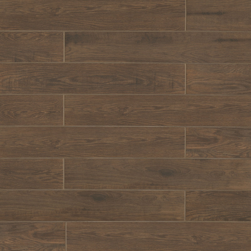 Woodmark 6" x 36" Porcelain Wood Look Floor Use Tile