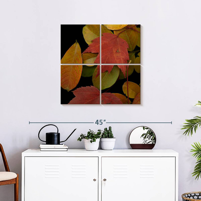 Harnek Vivid Leaves I, 26" H x 26" W
