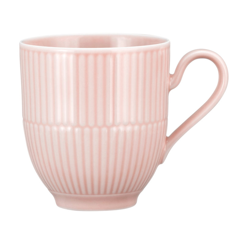 Amina Porcelain Coffee Mug, Pink