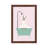Llama Enjoying Bubble Bath by Big Nose Work - Floater Frame Print on Canvas-1447014587-1447014561
