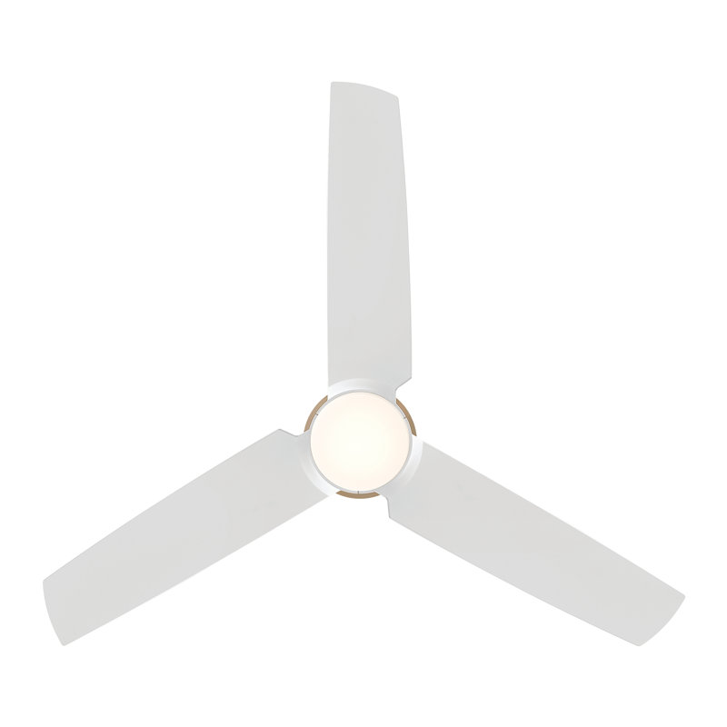 Ventilateur de plafond encastré à DEL Pure 48 ", White