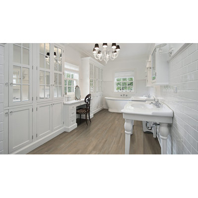 Tuile de look de bois en porcelaine 6 po x 36 po Vanderbilt