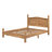 Alcott Hill Farmhouse Solid Wood Platform Bed Frame with Headboard, Rustic Pinewood Panel Bed with Chunky Sturdy Posts, No Box Spring Required-1162192883