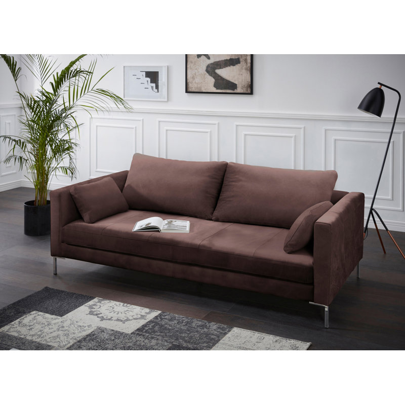 Marius Sofa, Brown, Lether Rustico