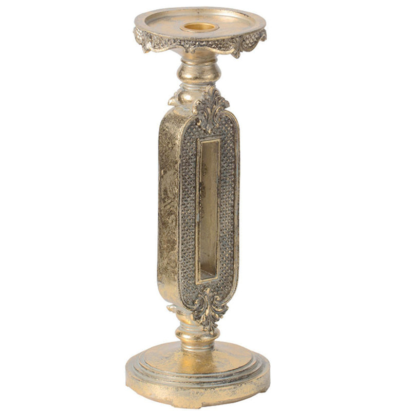 Porte-bougie de table en résine Vintage