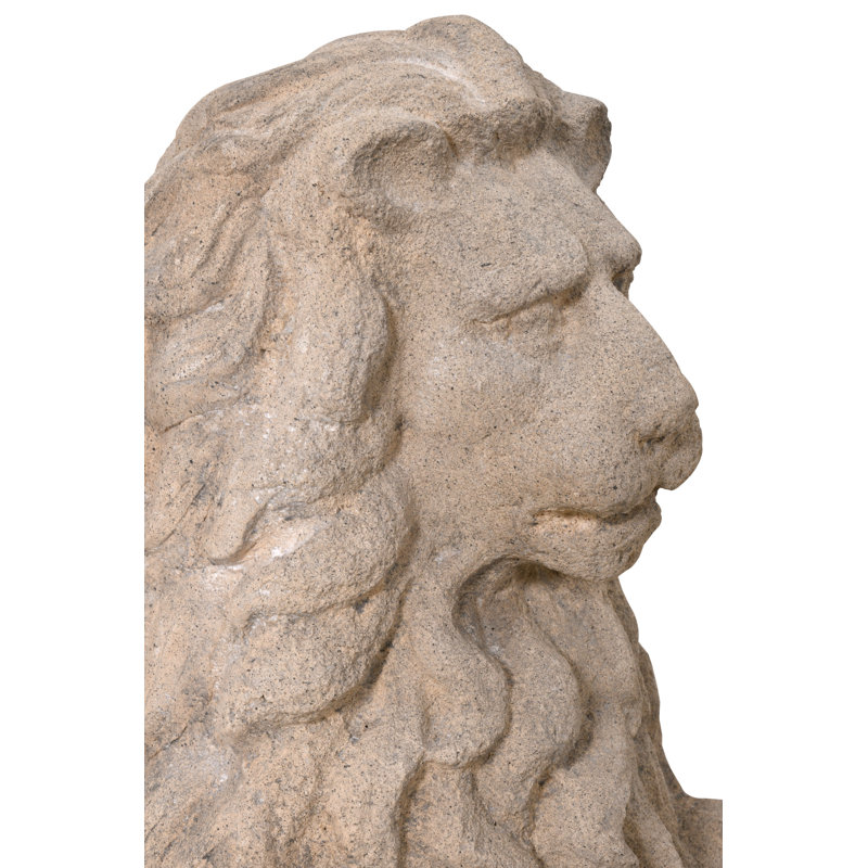 Ensemble de lion héraldique 2 pièces