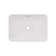 Ruvati 23.37'' Porcelain Ceramic Rectangular Bathroom Sink with Overflow