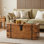 Balic Solid Wood Coffee Table with Storage