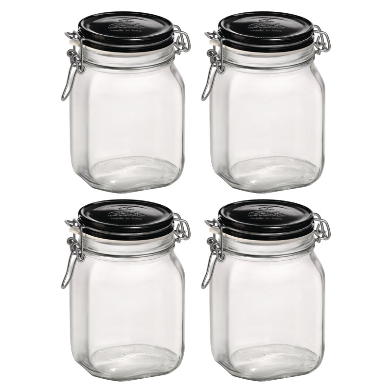 Glass Jar - Set of 4