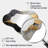 Black And Gold Abstract Meditation I - Abstract 3D Shapes Irregular Modern Large Wall Mirror-107246615