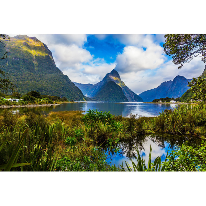 Milford Sound par Kavram - Photographie sur toile tendue, L 18 po x H 12 po