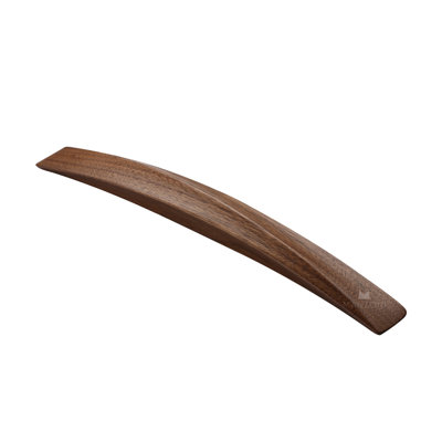 Ridged Designer Wood Cabinet Pull