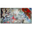 «Rainbow Graffiti And Street Collage Abstract Shapes Chic Colorful Multicolor Ultra», reproduction sur toile 3 pièces-94434064-94434065