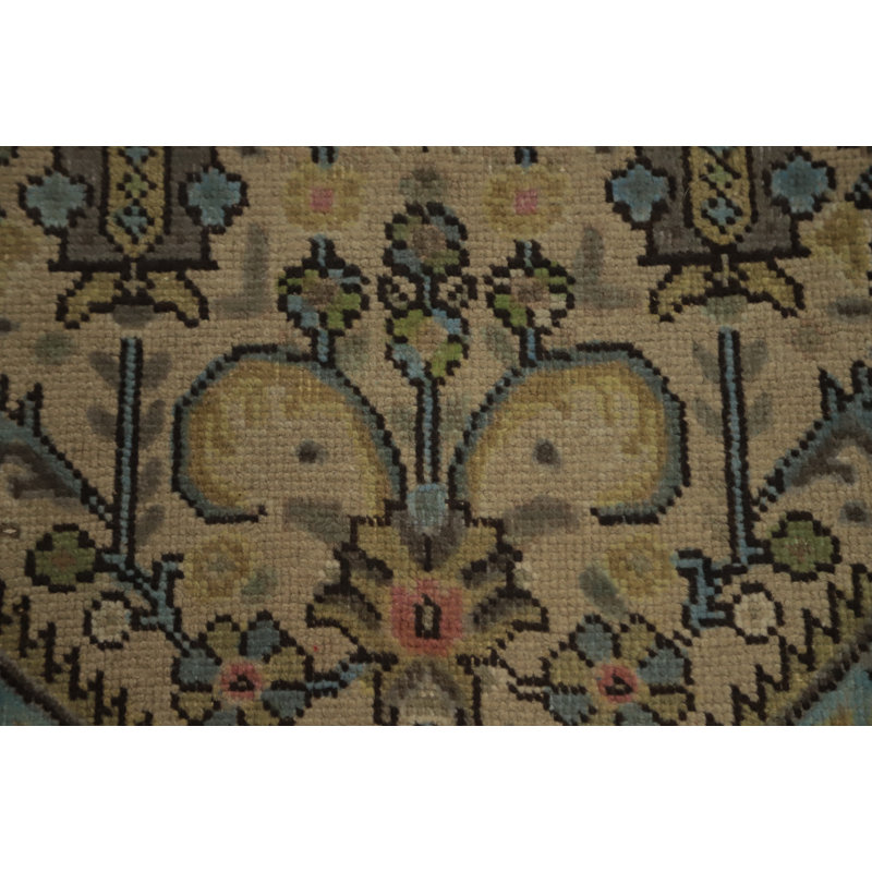 Tapis traditionnel rétro géométrique 6 x 9