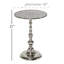 Table d'appoint en aluminium et aluminium